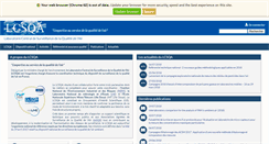 Desktop Screenshot of lcsqa.org