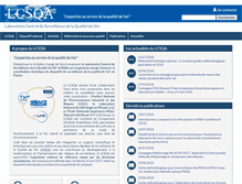 Tablet Screenshot of lcsqa.org